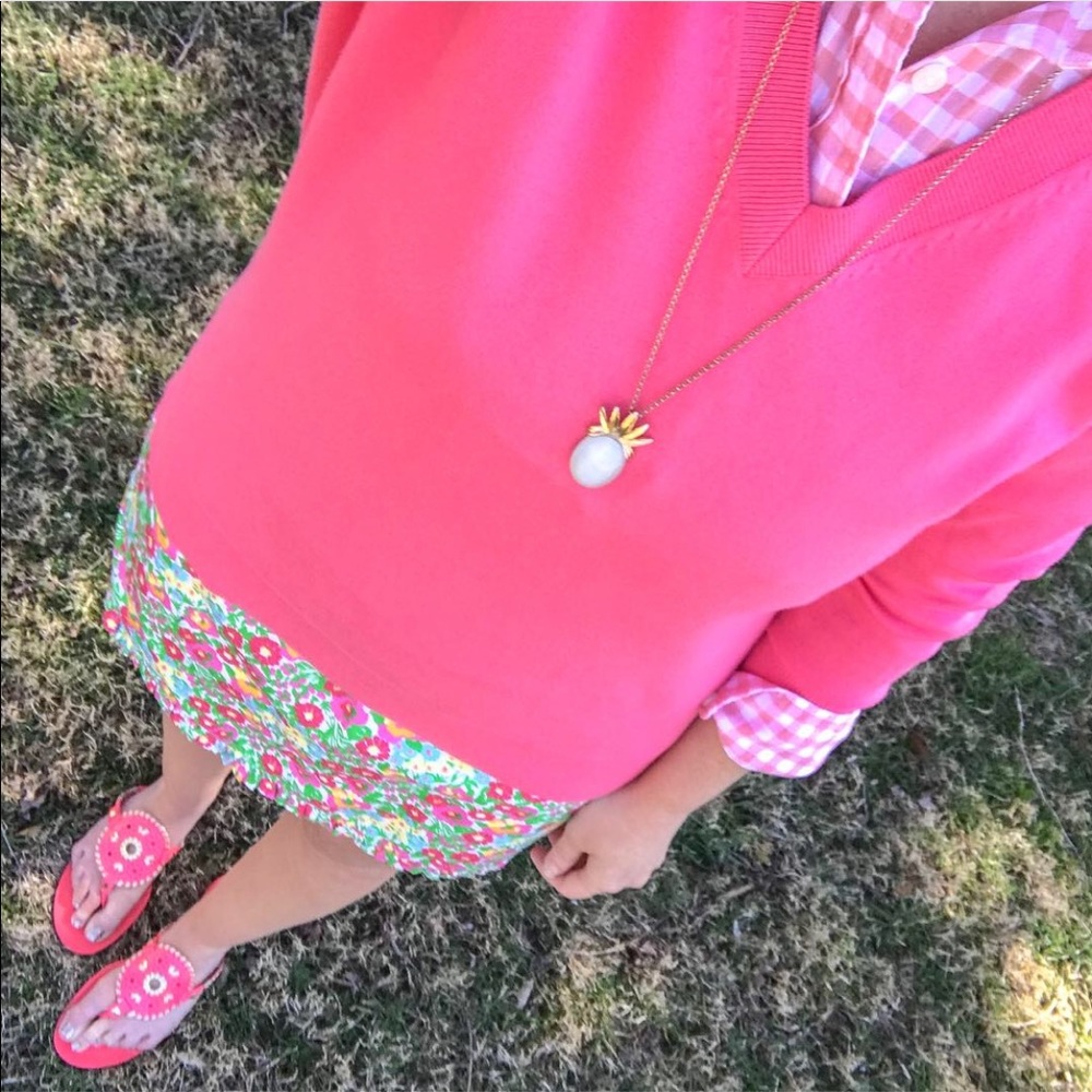 Lilly Pulitzer floral skirt